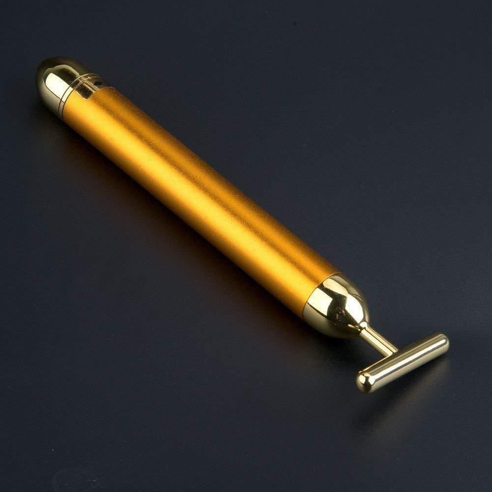 24K Gold Facial Massage Roller - Electric Beauty Bar