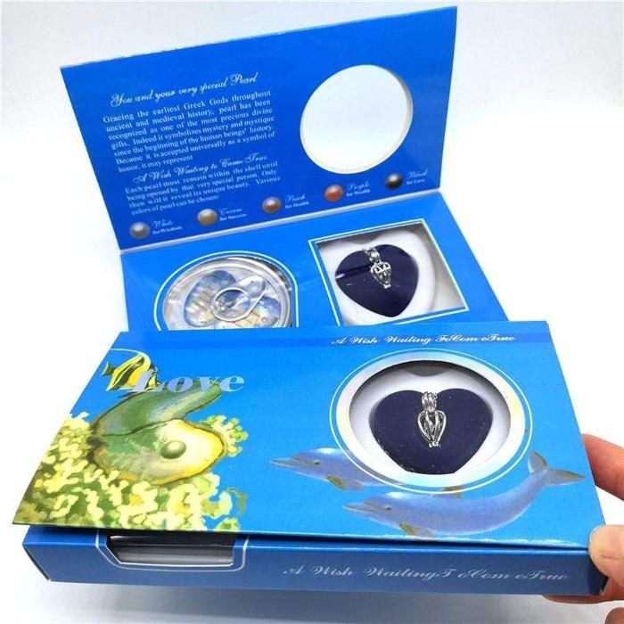 Ocean Love Real Pearl Necklace Set - Freshwater Shell Canned Oyster Gift