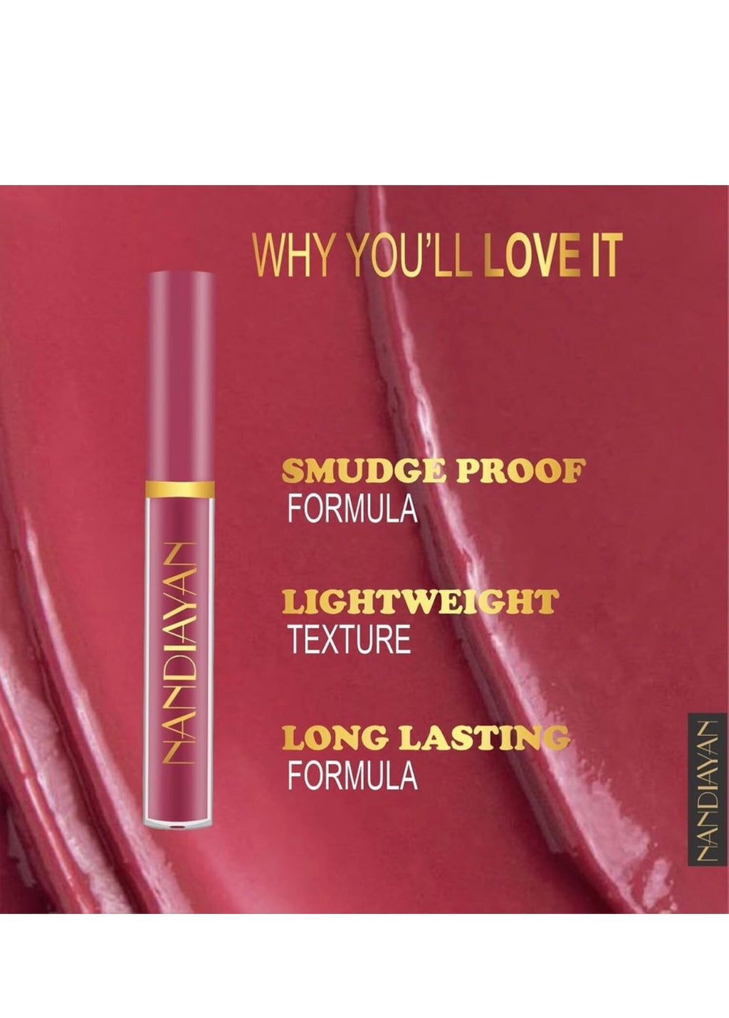 Feel High Metallic Liquid Lipstick Set - 6 Stunning Shades (Shade A)